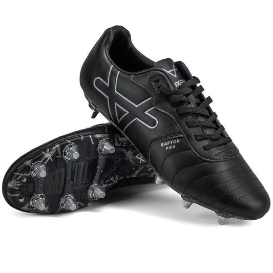 OXEN RAPTOR PRO 8 STUD BLACK/SILVER SHOE