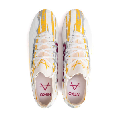 OXEN METASOCK AG WHITE/ORANGE/PLUM