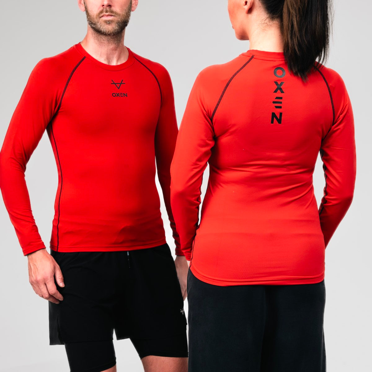 OXEN RED BASELAYER ADULTS