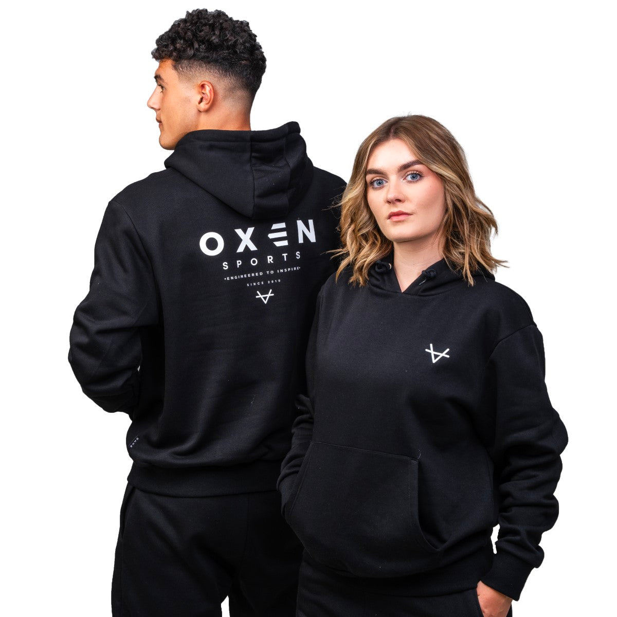 OXEN VITAL BLACK COTTON HOODY