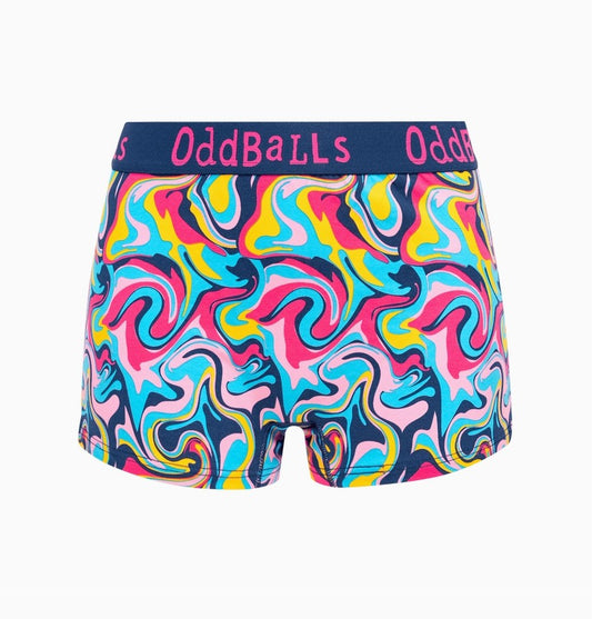 ODDBALLS RIPPLE LADIES BOXER