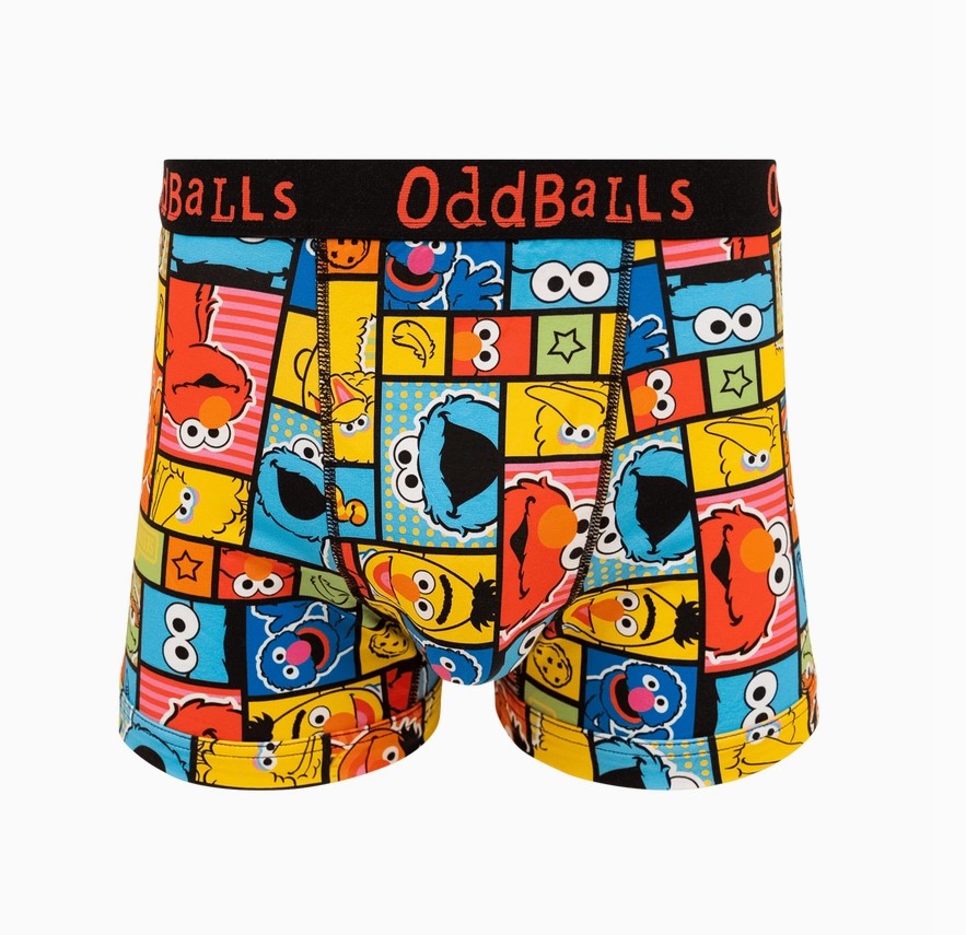 ODDBALLS SESAME STREET BOXERS