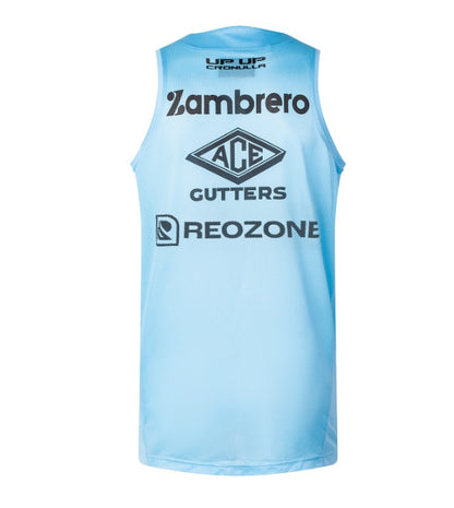 CRONULLA SHARKS 2026 MENS PRO TRAINING SINGLET