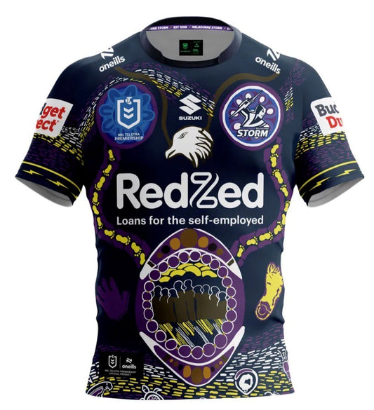 MELBOURNE STORM 2026 INDIGENOUS JERSEY